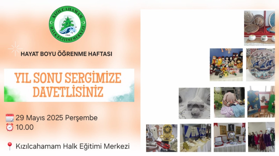 Yıl Sonu Sergimize Bekliyoruz